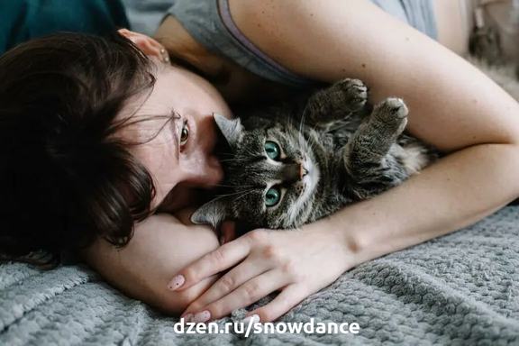 Вы заметили, что когда вам грустно, именно ваш котенок приходит к вам обниматься. Чувствуют ли кошки худшие времена и расстройство своих хозяев? Кошки могут распознавать наши эмоции.-2